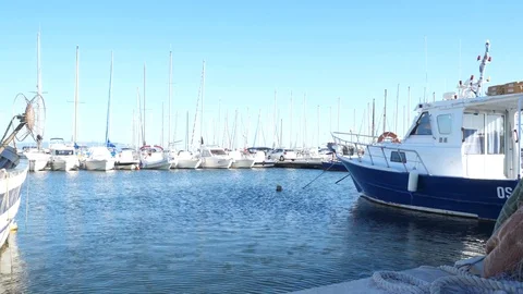 Port walkthrough (7) Stock Footage 118405903