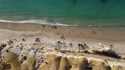 Port Willunga Beach Drone 1 Stock Footage 236548500
