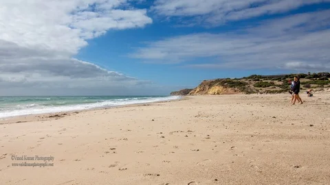 Port Willunga Beach Stock Footage 126308123