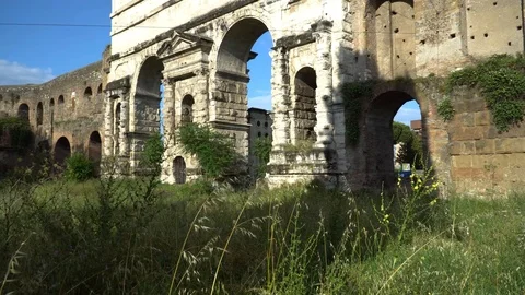 The Porta Maggiore Stock Footage 90739283