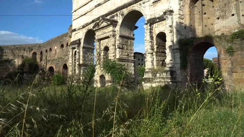 The Porta Maggiore Stock Footage 90739298