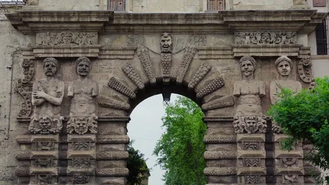 Porta Nuova in Palermo Stock Footage 88608778