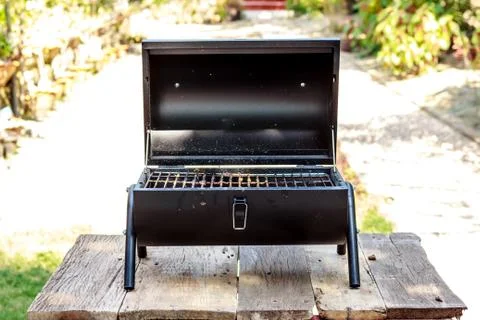 Portable barbecue Stock Photos