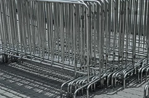 Portable barrier Stock Photos