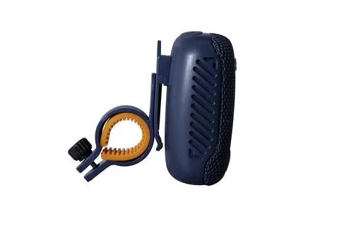 Portable Bluetooth Bicycle Speaker with Handlebar Mount Stock Photos
