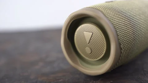 Portable Bluetooth Speaker Stock Footage 235325748