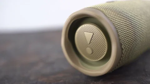 Portable Bluetooth Speaker Stock Footage 235336577