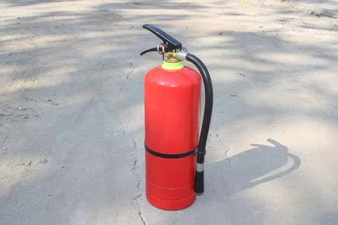 Portable fire extinguisher Stock Photos