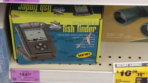 Portable FIsh Finder Stock Footage 156750915