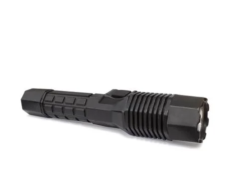 Portable flashlight Foto stock