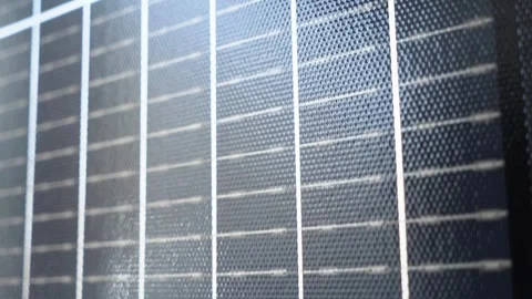 Portable folding solar panel. Close-up. Stock Footage 241144864