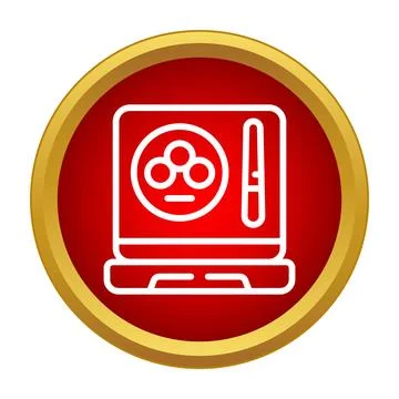 Portable game console for handheld gaming entertainment icon Stock Illustration