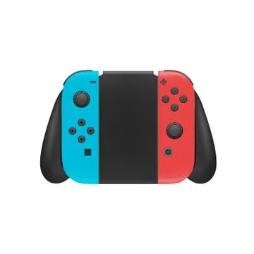 Portable game console in vector on white background. Stock Illustration