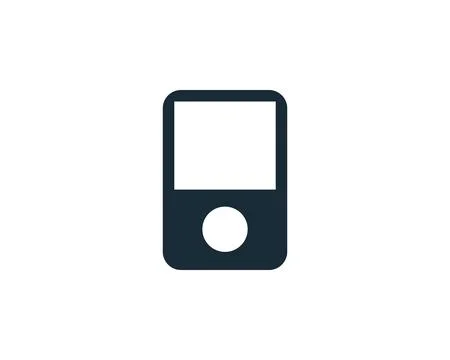 Portable Game Pad Icon Vector Logo Template Illustration Design Stock Illustration