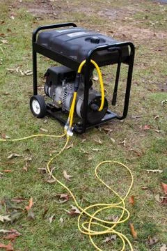 Portable generator Stock Photos