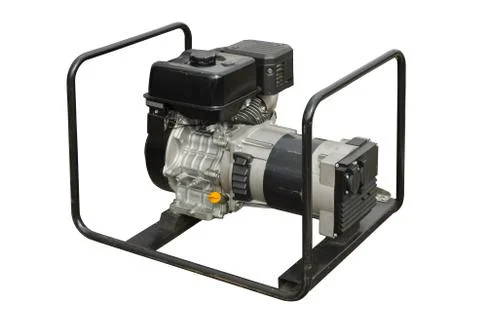 Portable generator Stock Photos