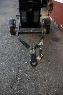 Portable Generator Trailer Stock-Fotos