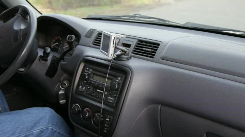 Portable GPS Device Stock Footage 509281