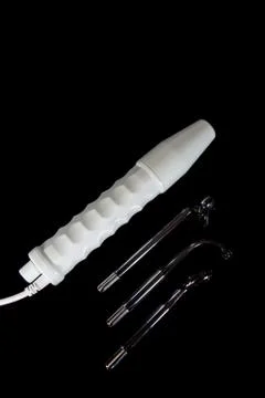 Portable high frequency machine. Stock Photos