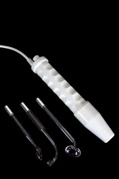 Portable high frequency machine. Stock Photos