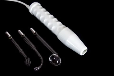 Portable high frequency machine. Stock Photos