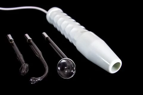 Portable high frequency machine. Foto stock