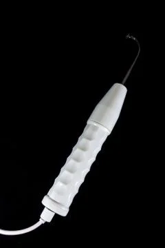 Portable high frequency machine. 스톡 사진