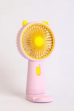 Portable mini fan Foto stock