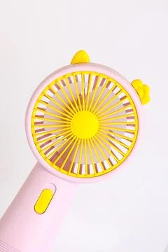 Portable mini fan Foto stock