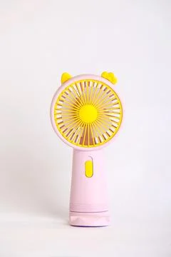 Portable mini fan Foto stock