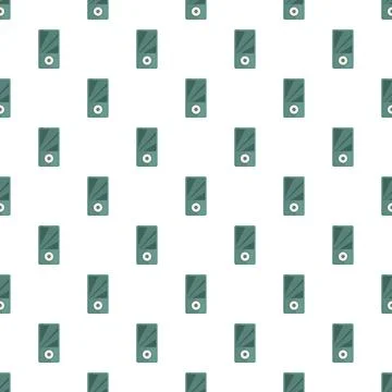Portable music player digital device seamless pattern イラスト素材