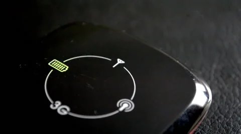 Portable network router disables Wi-fi Stock Footage 62908405
