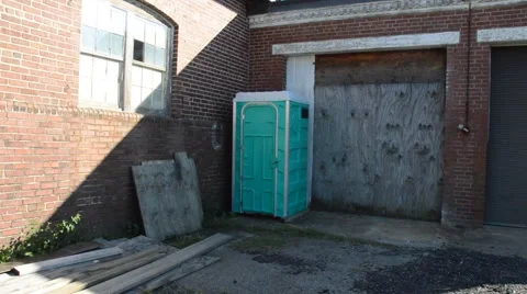 Portable outhouse 動画素材 54034740
