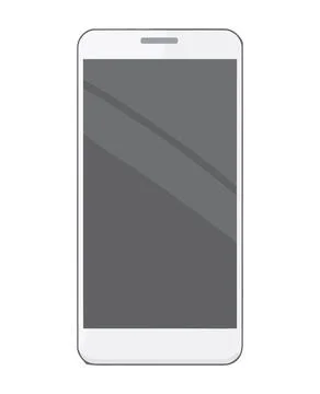 Portable phone touch screen technology Stock Illustration