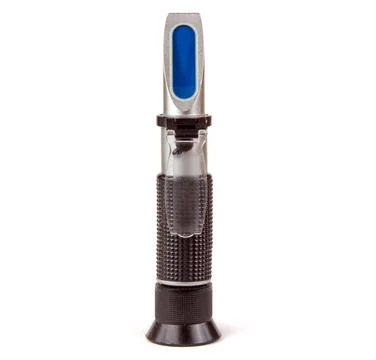 Portable Refractometer Front View Foto stock