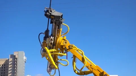 Portable rig for special tasks Stock Footage 119886720