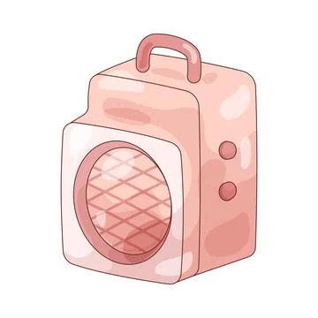 Portable speaker Stock Illustration