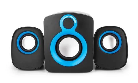 Portable speaker isolated Stock Photos
