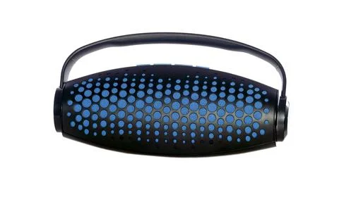 Portable stereo speaker Stock Photos