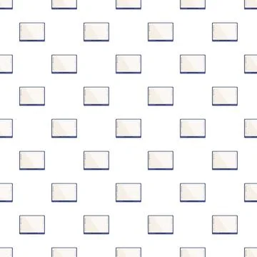 Portable tablet digital technology device seamless pattern 스톡 일러스트