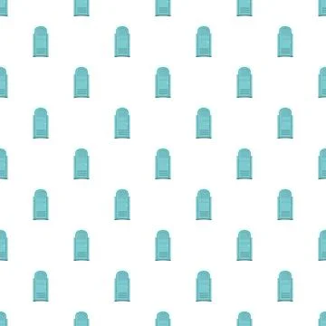 Portable toilet isolated pattern repeating background design Stock Illustration