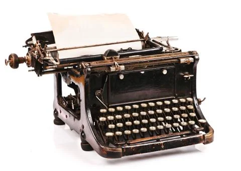 Portable Typewriter Stock Photos