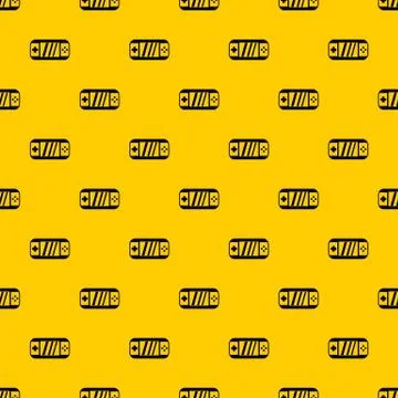Portable video game console pattern vector Illustrazione stock