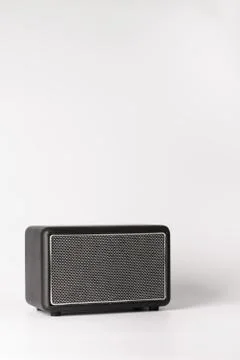 Portable wireless bluetooth speaker Stock Photos