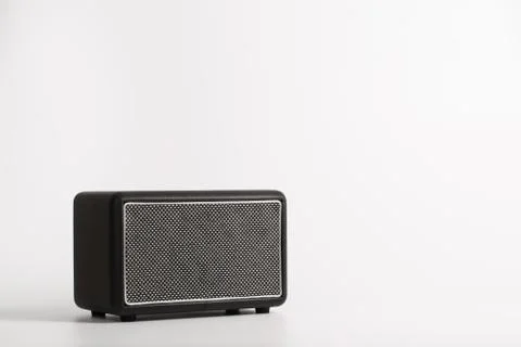 Portable wireless bluetooth speaker Stock Photos