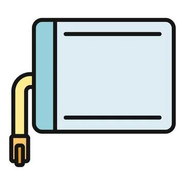 Portable x ray sensor medical diagnostic imaging equipment Stock Illustration