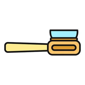 Portafilter coffee espresso maker tool icon design Stock Illustration