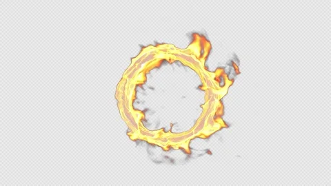 Portal Fire Stock Footage 265964894