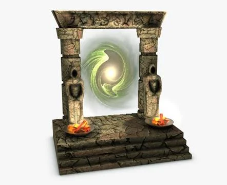 Portal Gate 3D Model
