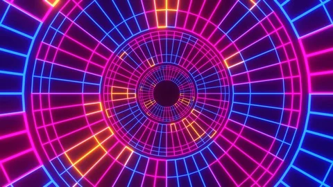 The portal movement towards Stock Footage 129730351